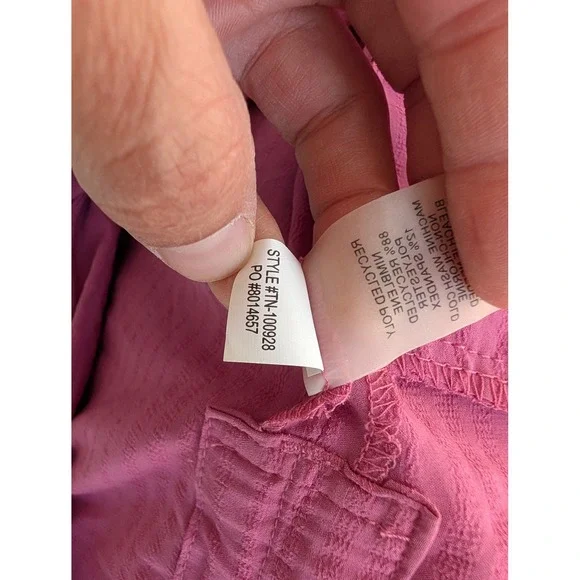 Title nine Speed Racer Tunic Dress pink size l - Picture 10 of 10